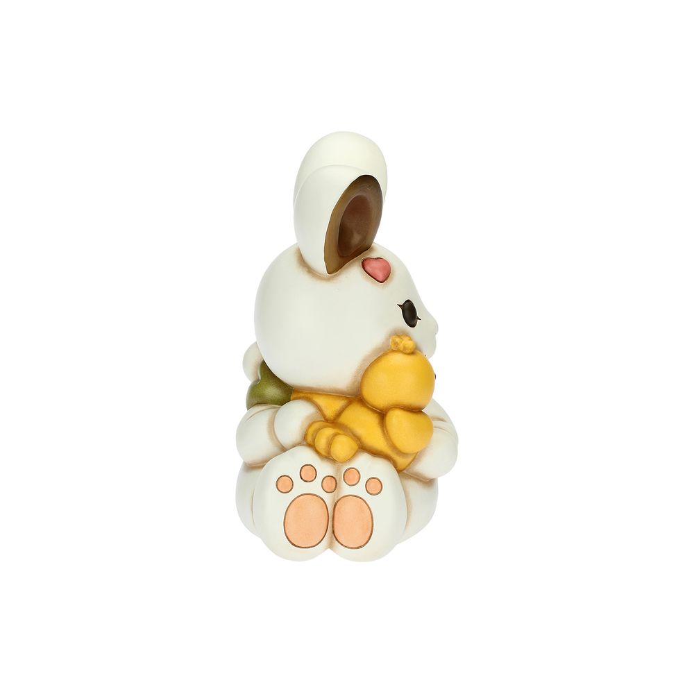 Gifts - Playful Joy bunny with chick and flower pot, maxi - THUN - LENET GROUP