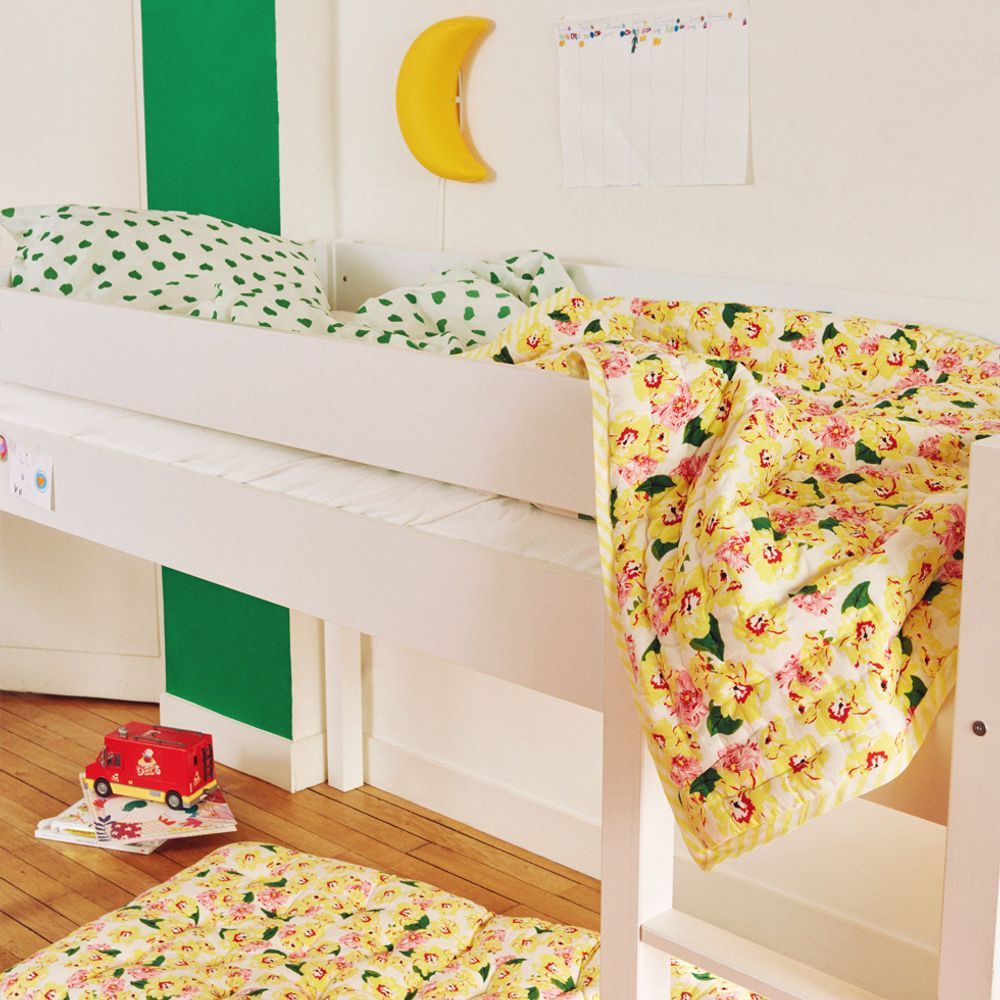 Plaids - Couvre lit matelassée réversible enfant et bébé - LUCAS DU TERTRE