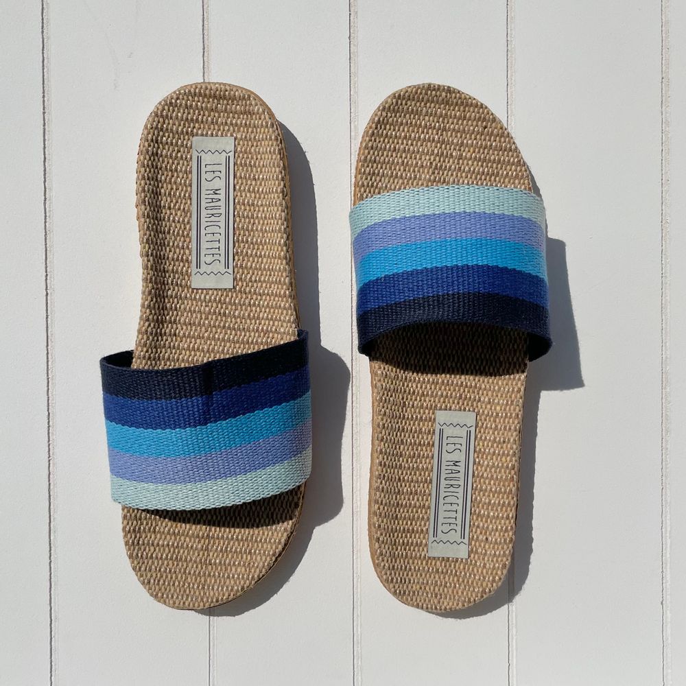 Loungewear - Les Mauricettes de Berthe, striped women's tap - LES MAURICETTES