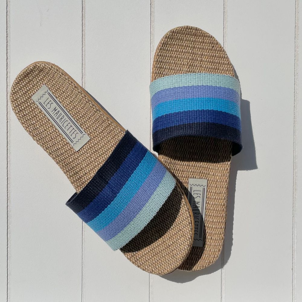 Loungewear - Les Mauricettes de Berthe, striped women's tap - LES MAURICETTES