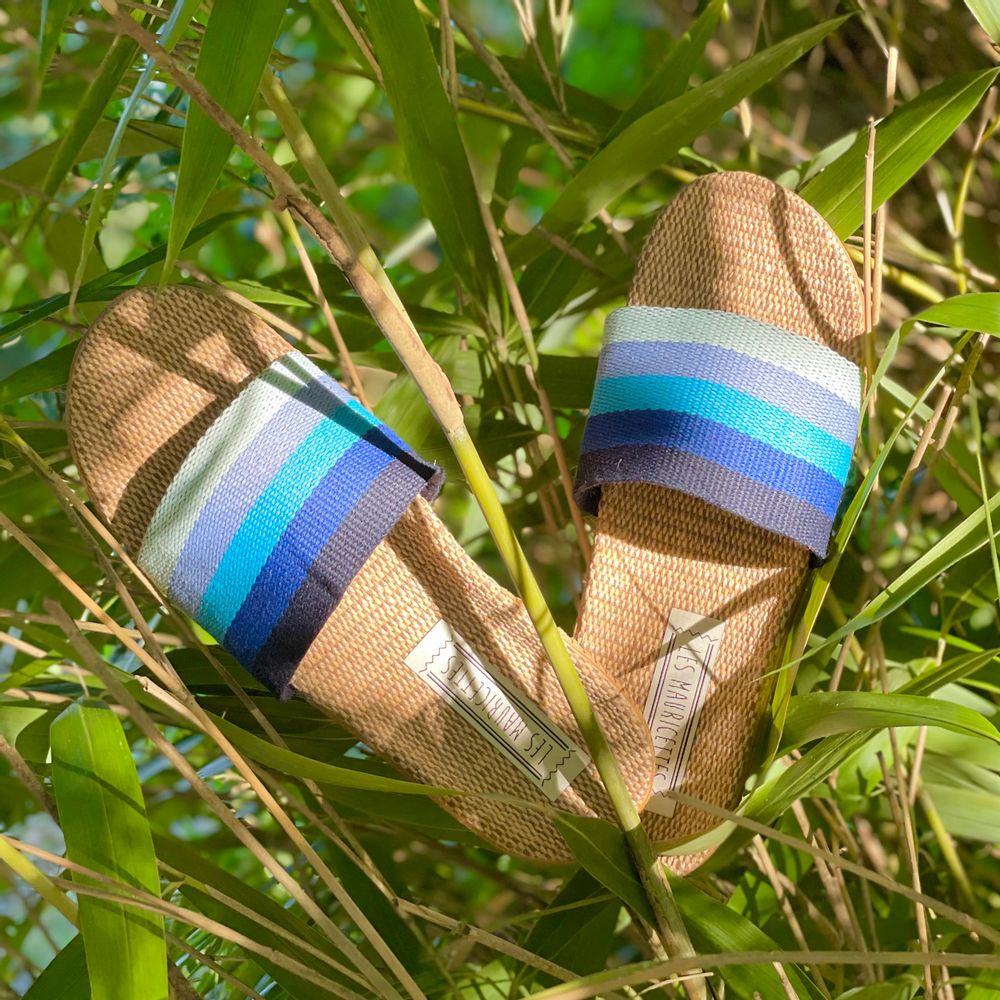 Loungewear - Les Mauricettes de Berthe, striped women's tap - LES MAURICETTES