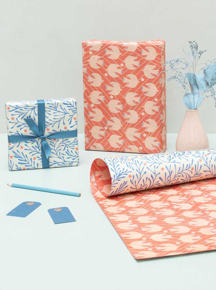 Birthdays - Reusable giftwrapping paper - VISSEVASSE