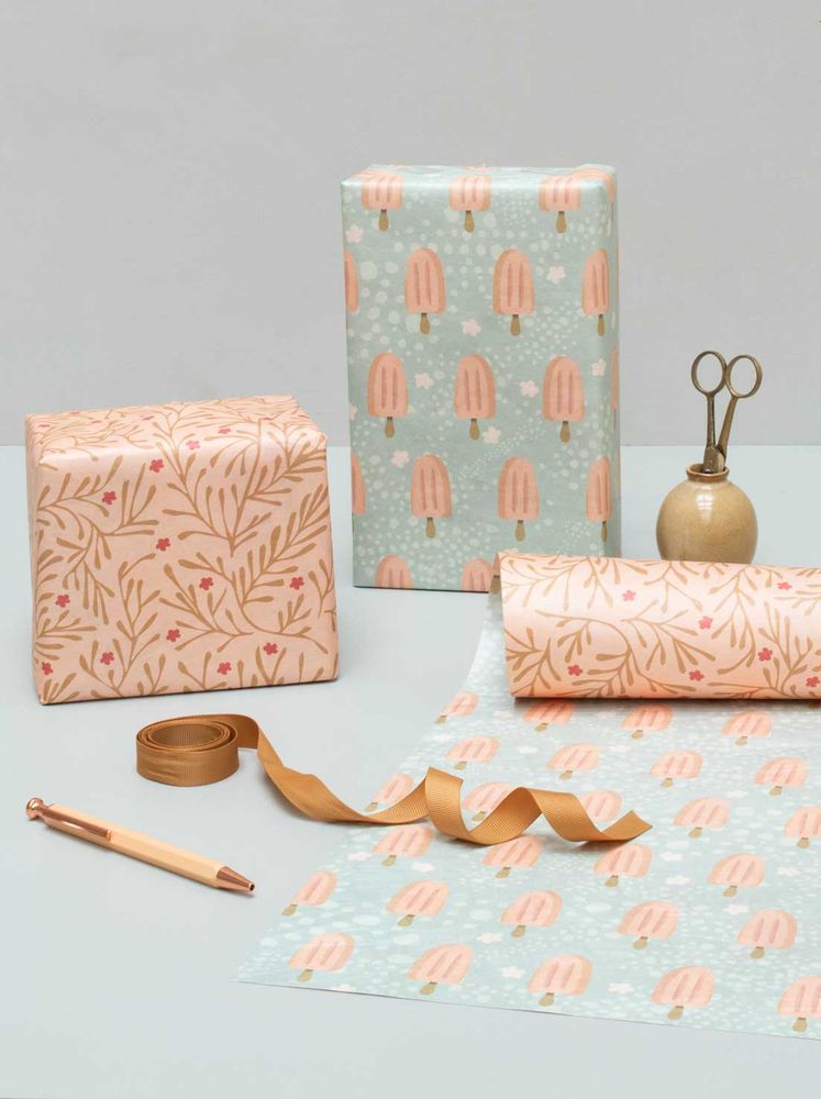 Birthdays - Reusable giftwrapping paper - VISSEVASSE