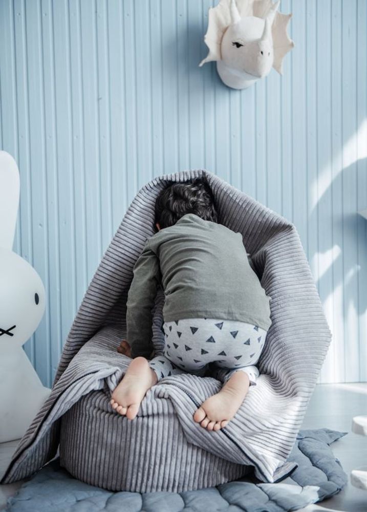 Canapés et fauteuils pour enfant - Pouf Cocoon 80 Waves - PUSKUPUSKU