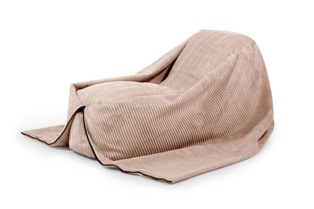 Canapés et fauteuils pour enfant - Bean bag Cocoon 120 Waves Mint - PUSKUPUSKU