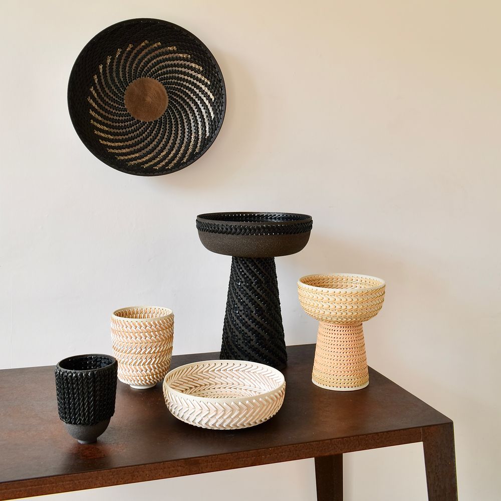 Ceramic - Vase GL.B.80 - SILVER.SENTIMENTI.CERAMIQUE