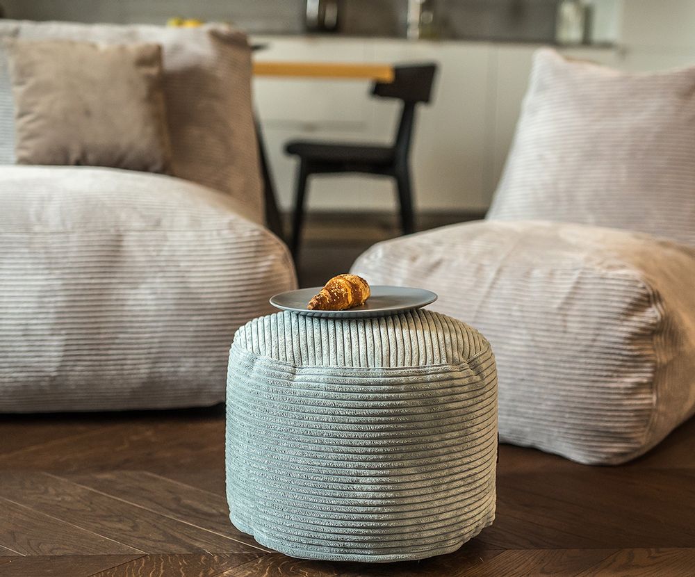 Chairs for hospitalities & contracts - Pouf Mini Waves - PUSKUPUSKU