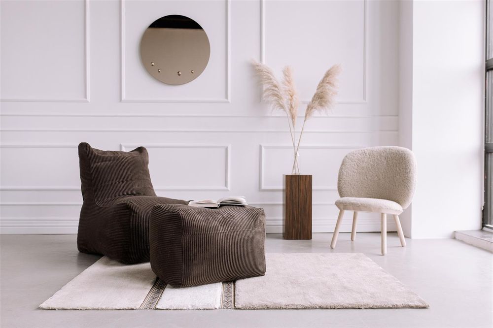 Lounge chairs for hospitalities & contracts - Bean Bag Seat Waves - PUSKUPUSKU