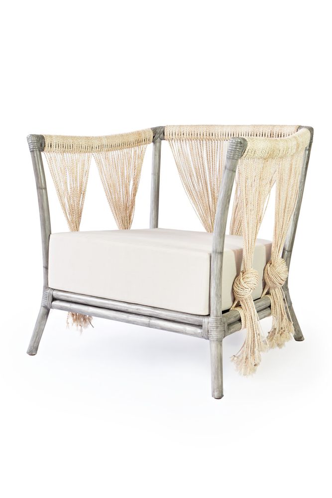 Lounge chairs for hospitalities & contracts - Abaca Knot Armchair - OBRA CEBUANA