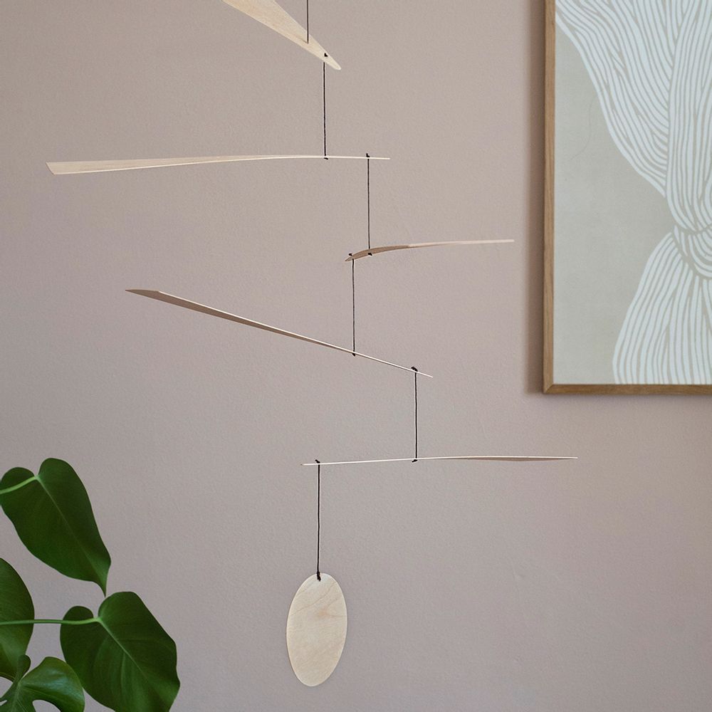 Objets design - Sculpture suspendue Blades Mobile - LIVINGLY