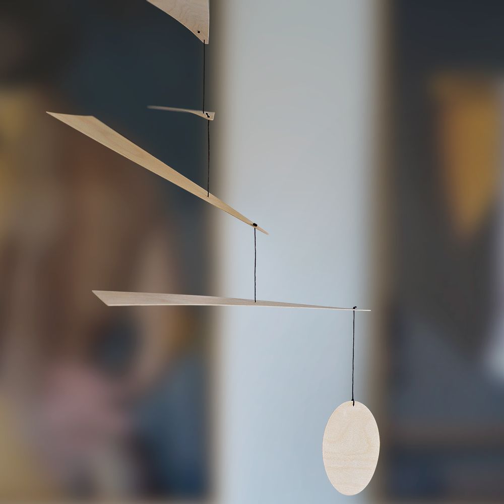 Objets design - Sculpture suspendue Blades Mobile - LIVINGLY