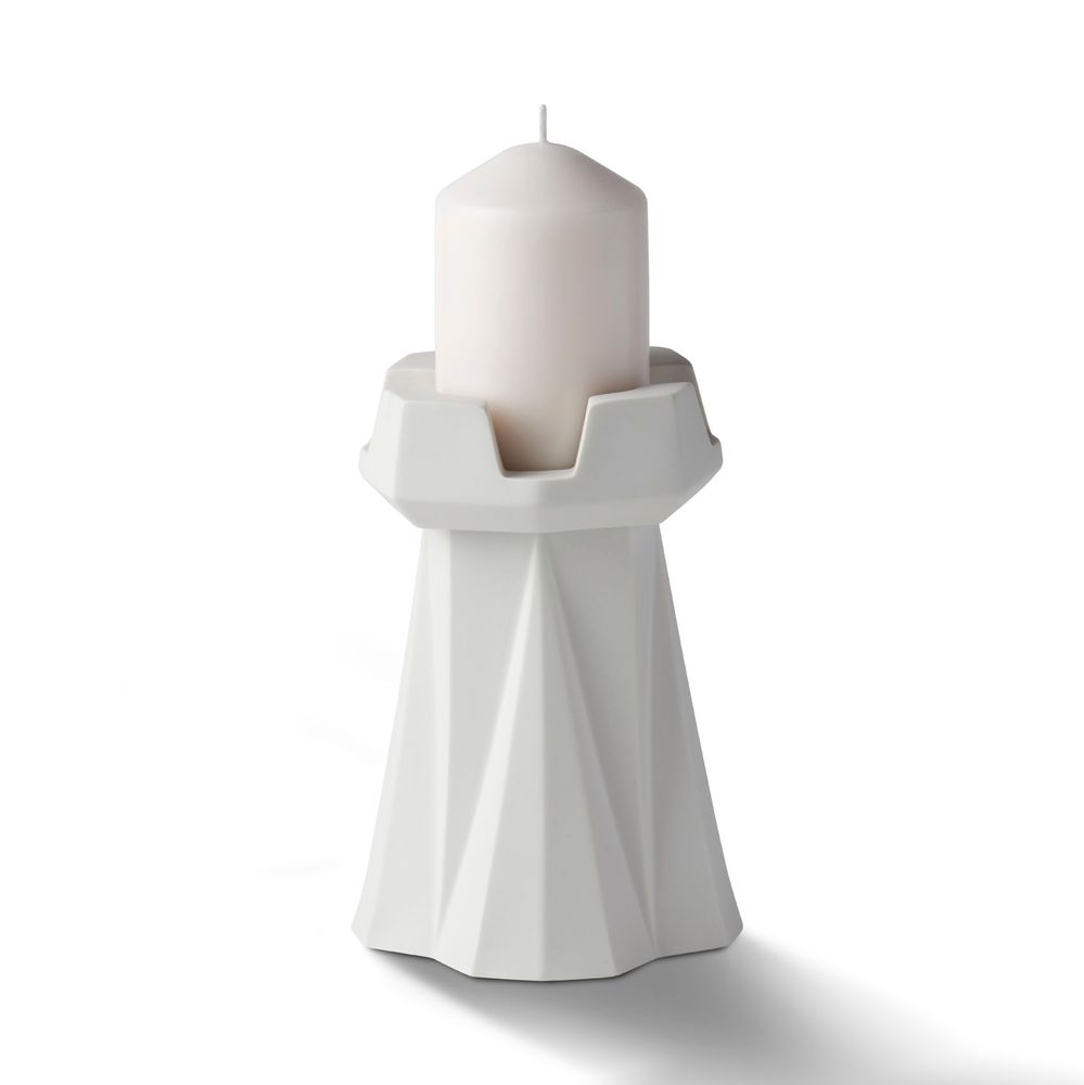 Objets de décoration - Bougeoir Rook - ESMA DEREBOY HANDMADE PORCELAIN