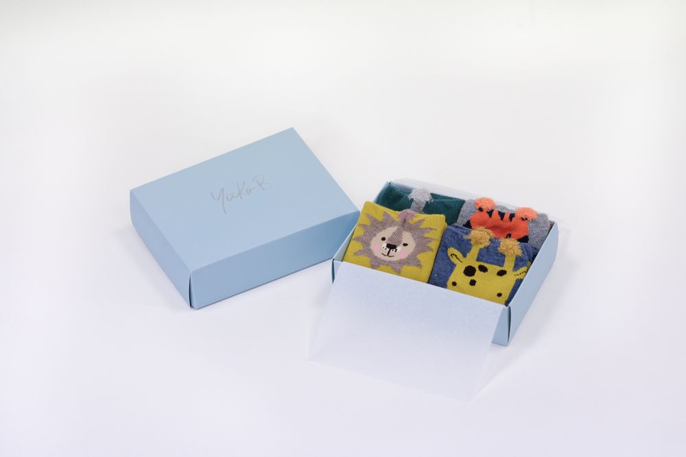 Socks - Children's Socks Box - YUKO B