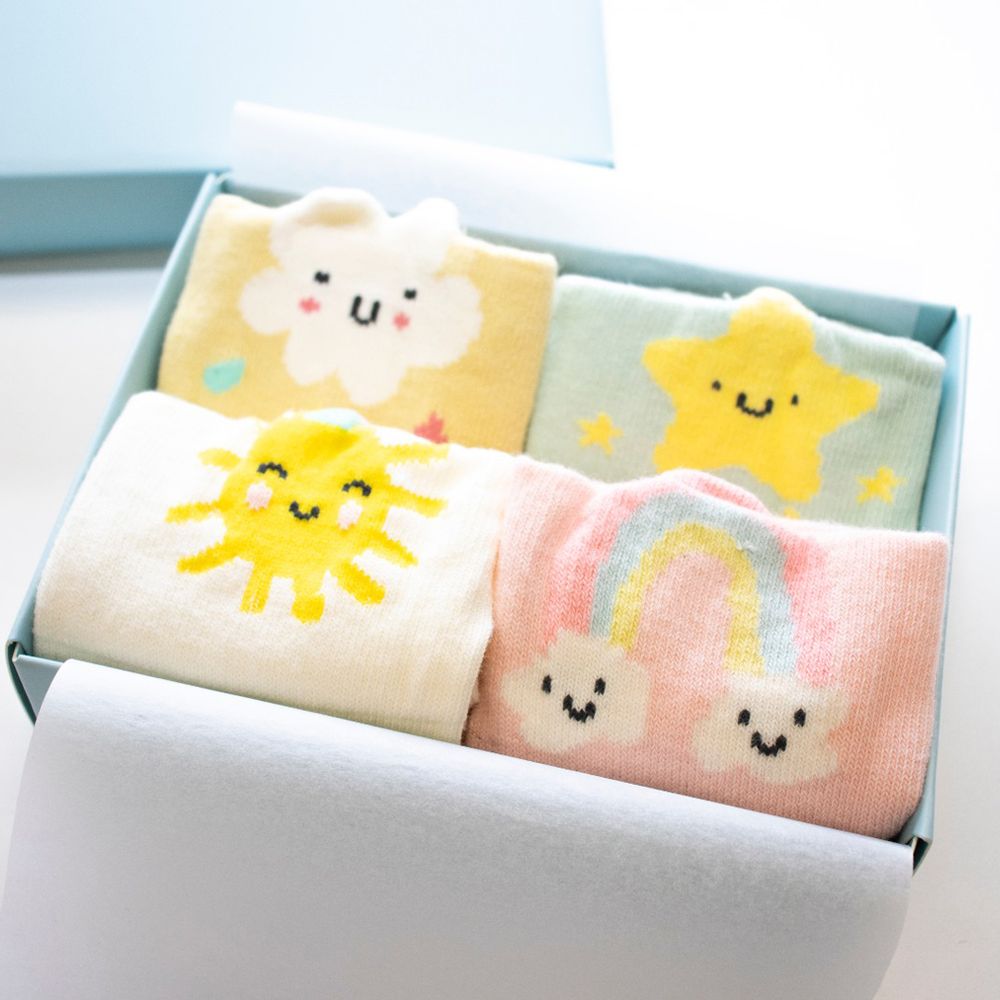 Socks - Children's Socks Box - YUKO B