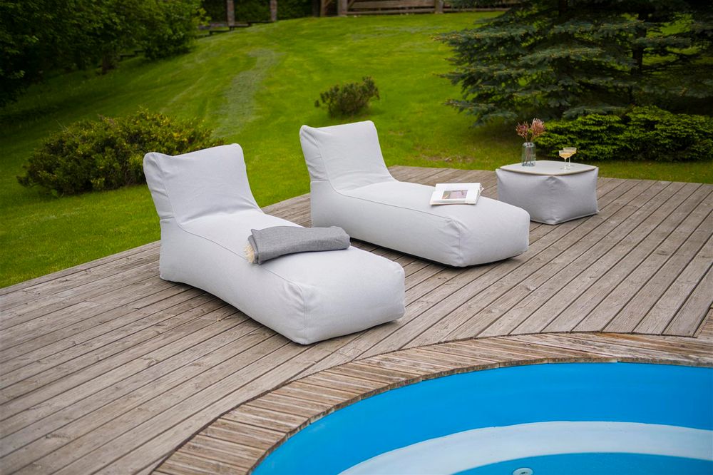 Lawn sofas - Bean Bag Sunbed Canaria - PUSKU PUSKU