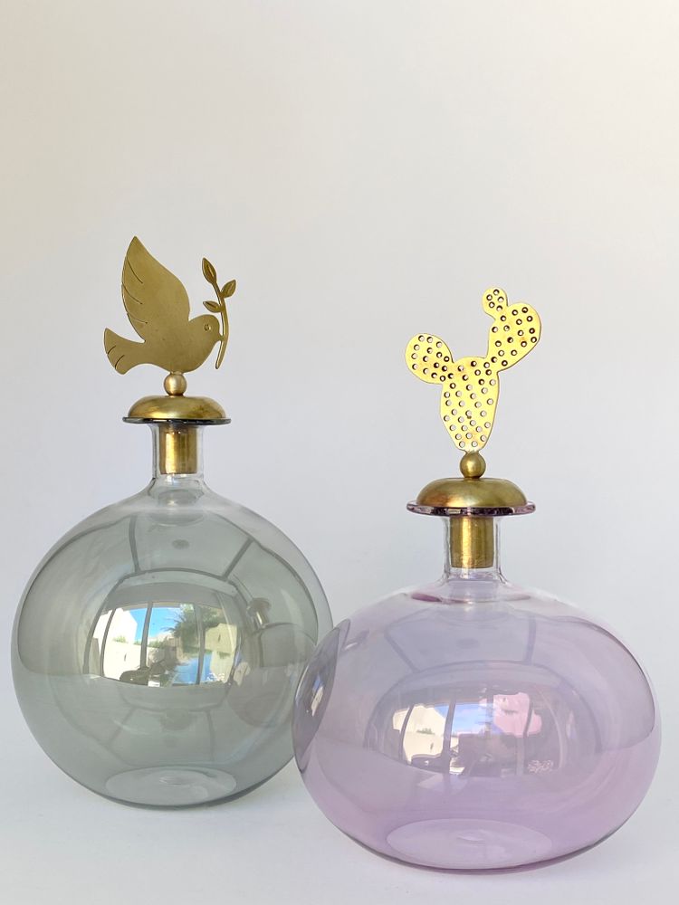 Carafes - Carafe Cactus - ASMA'S CRAFTS