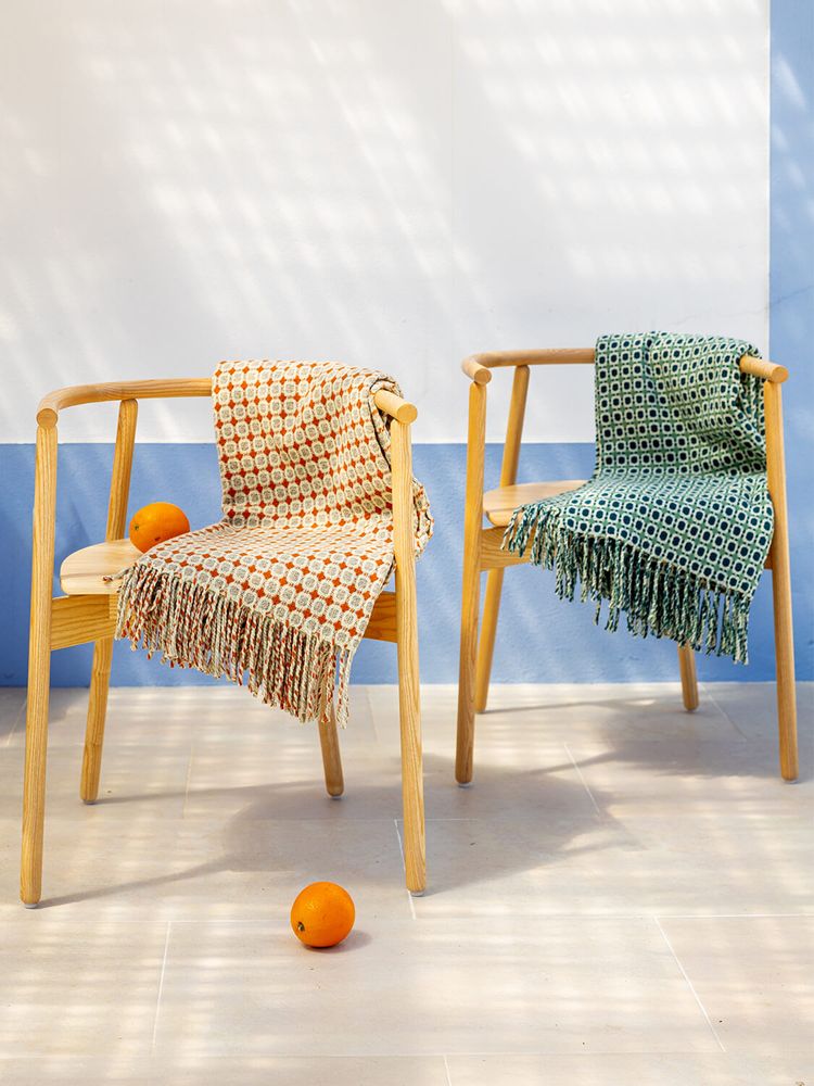 Objets design - Couvertures en laine MANTECAS - BUREL FACTORY