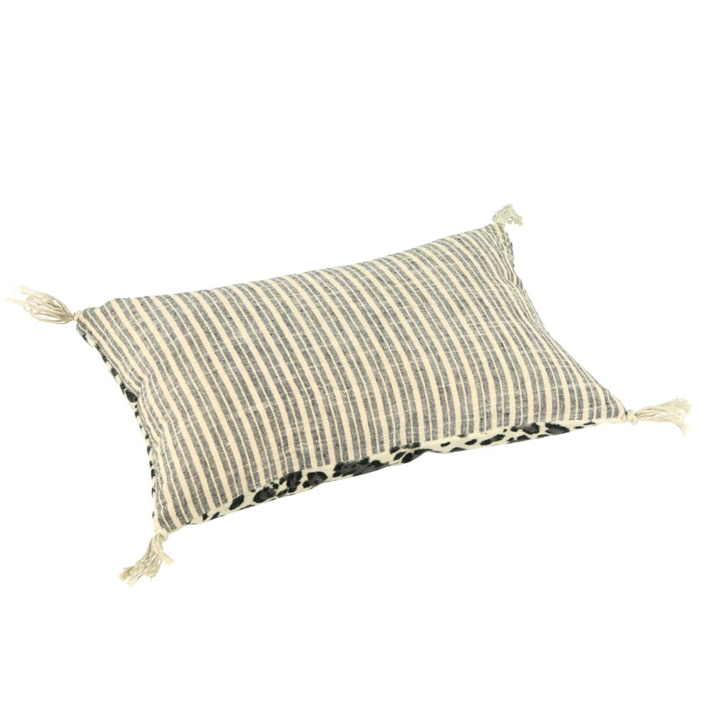 Fabric cushions - SAFARI VELVET CUSHION - EN FIL D'INDIENNE...