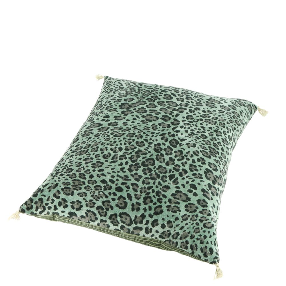 Fabric cushions - SAFARI VELVET CUSHION - EN FIL D'INDIENNE...