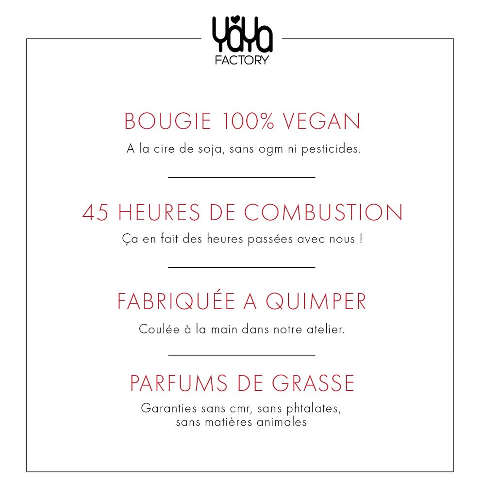 Cadeaux - Bougie parfumée 100% Végan - Figue & Santal - MARGO