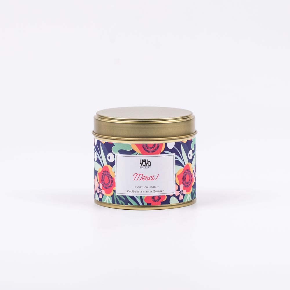 Gifts - 100% Vegan Scented Candle - Frangipani - Jasmine - MARGO