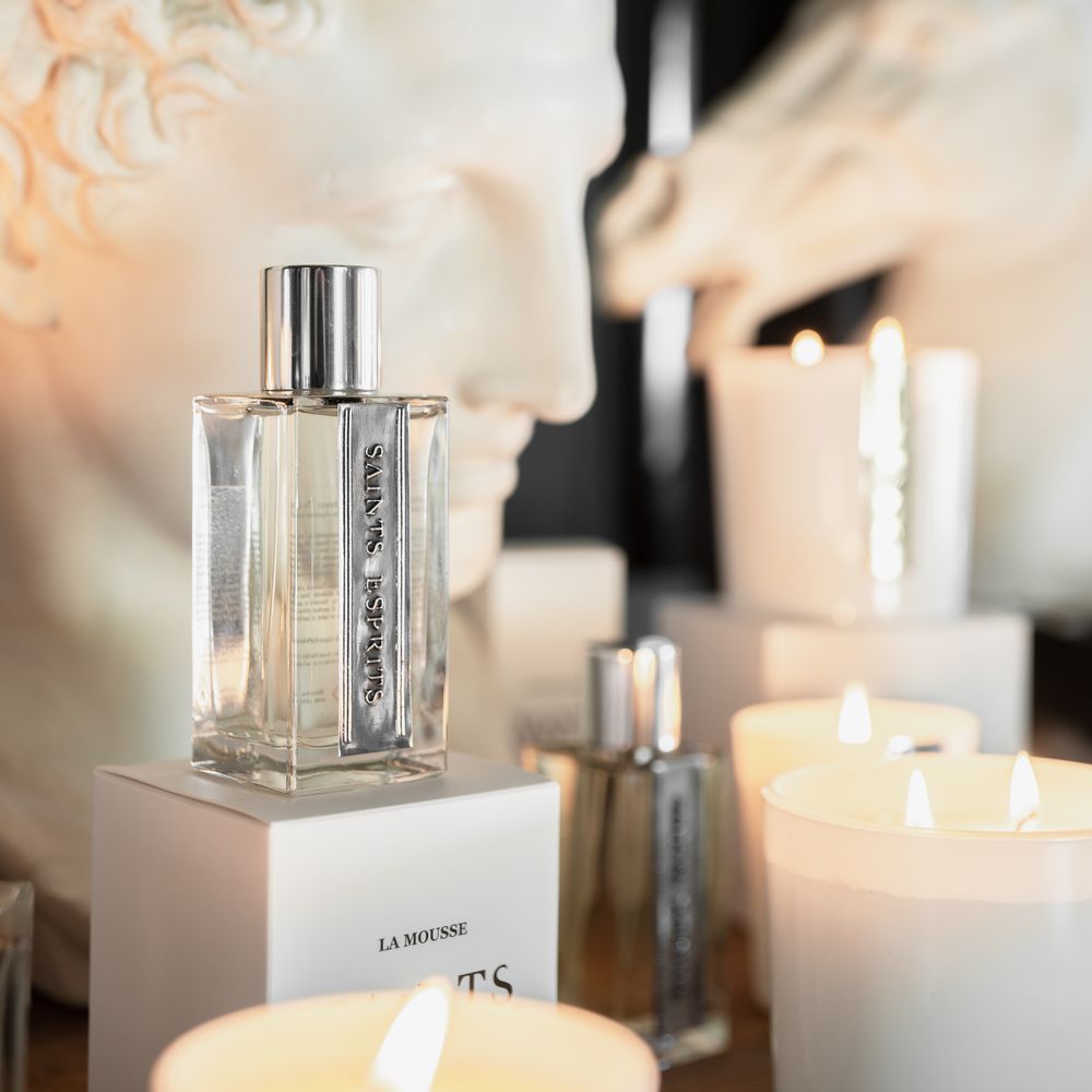 Bougies - LE BOIS - Bougie parfumée 180g. - SAINTS ESPRITS