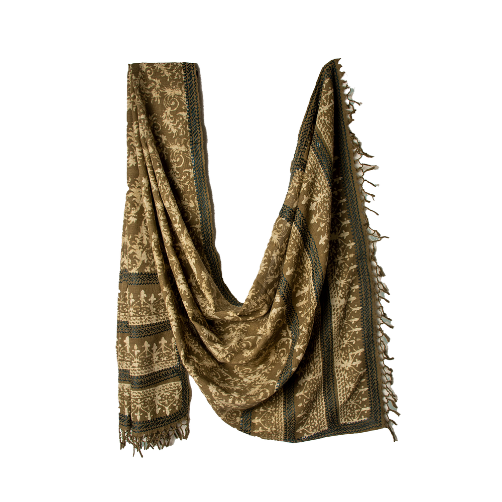 Foulards et écharpes - Écharpes longues en saphir - ARANYA