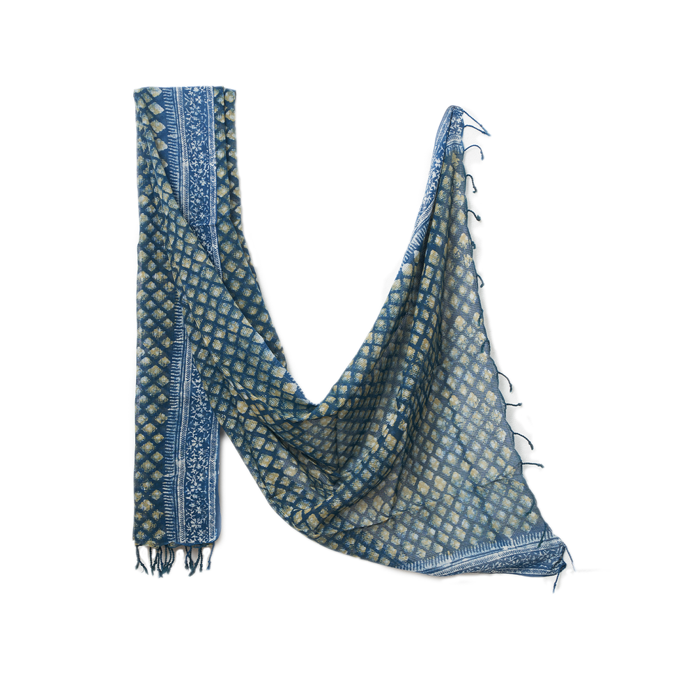 Foulards et écharpes - Écharpes longues en saphir - ARANYA