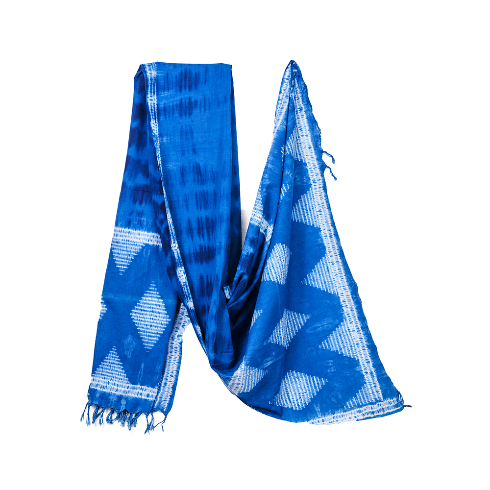 Foulards et écharpes - Écharpes longues en saphir - ARANYA