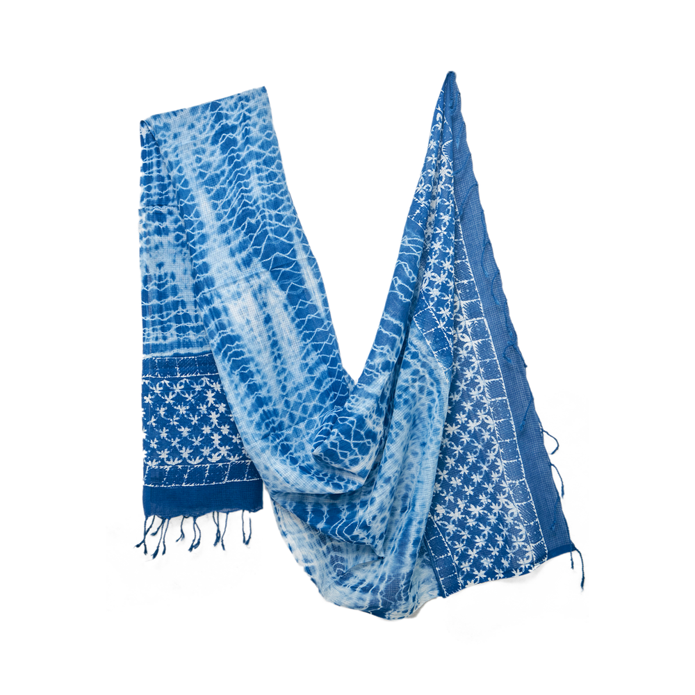 Foulards et écharpes - Écharpes longues en saphir - ARANYA