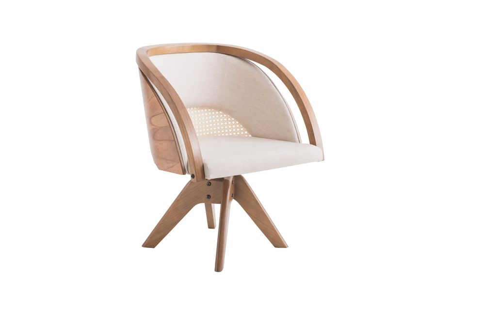 Armchairs - Jasmin Swivel Armchair - STUDIO MARTA MANENTE DESIGN