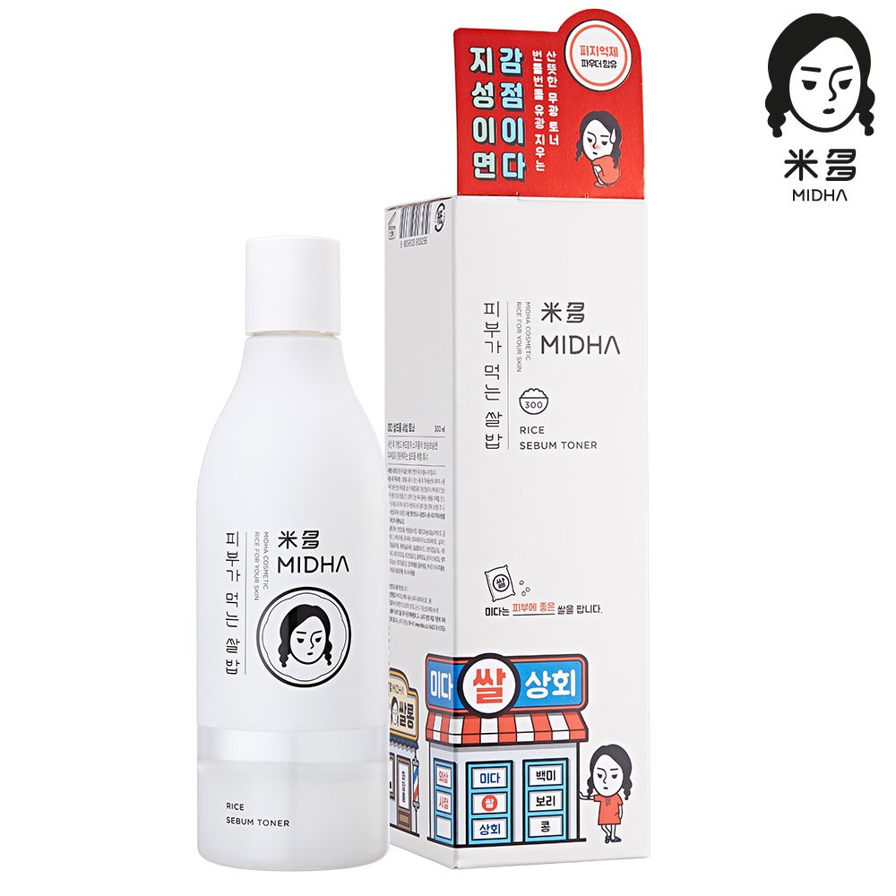 Cosmétiques - [MIDHA] Toner au sébum de riz - DESIGN KOREA