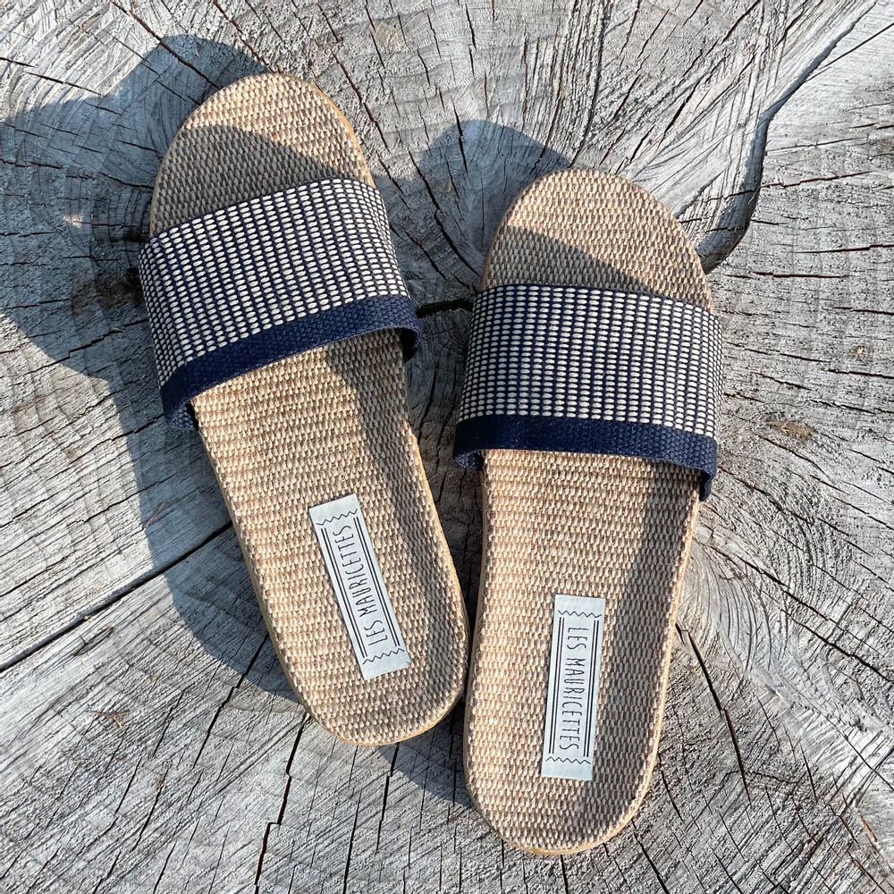 Homewear bien-être - Les Mauricettes de Bernard, claquettes homme - LES MAURICETTES
