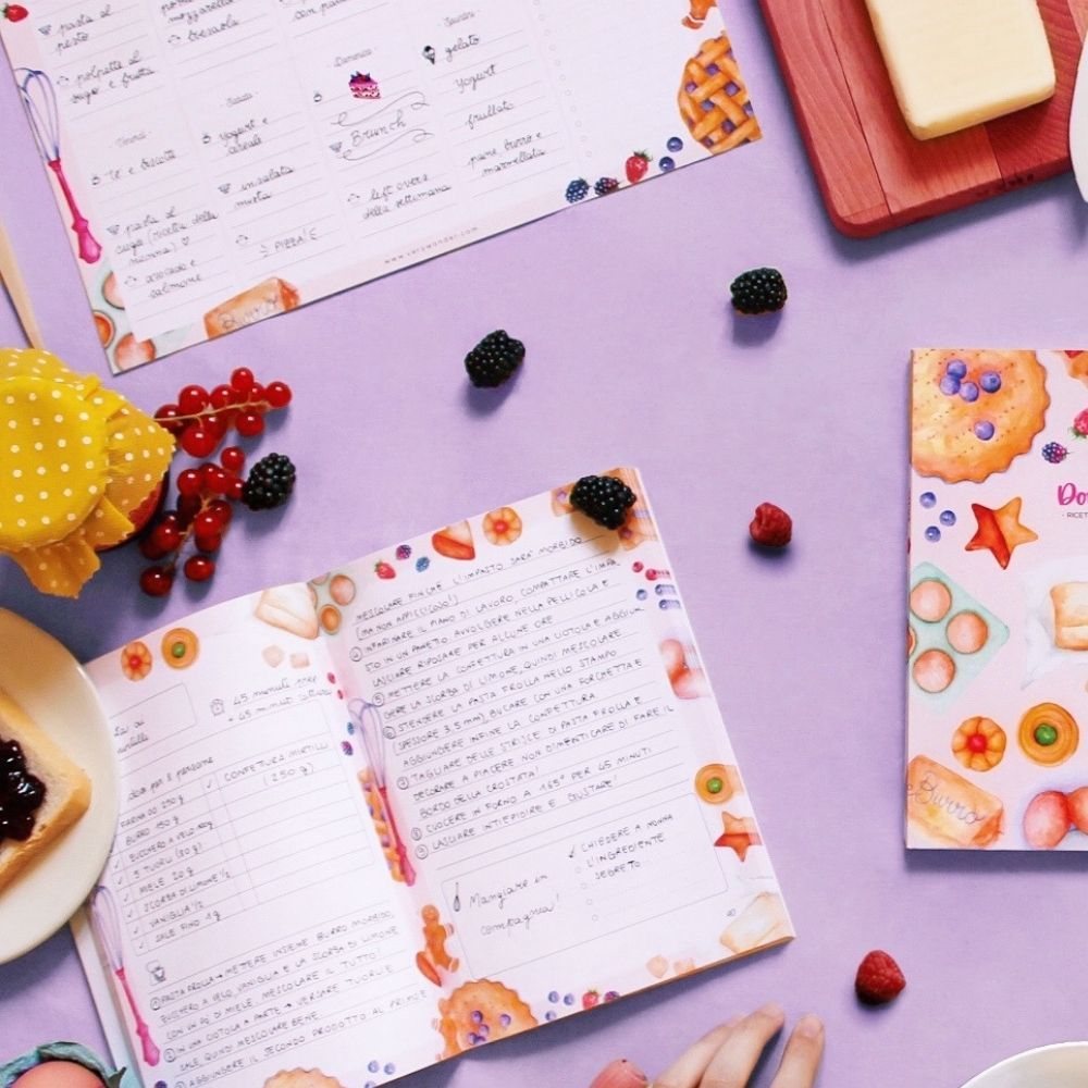 Objets design - Cahier éco de recettes illustré - VERY WONDER