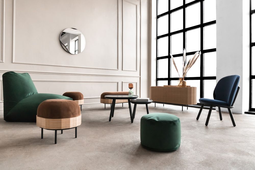 Lounge chairs for hospitalities & contracts - Bean bag Tube Barcelona - PUSKU PUSKU