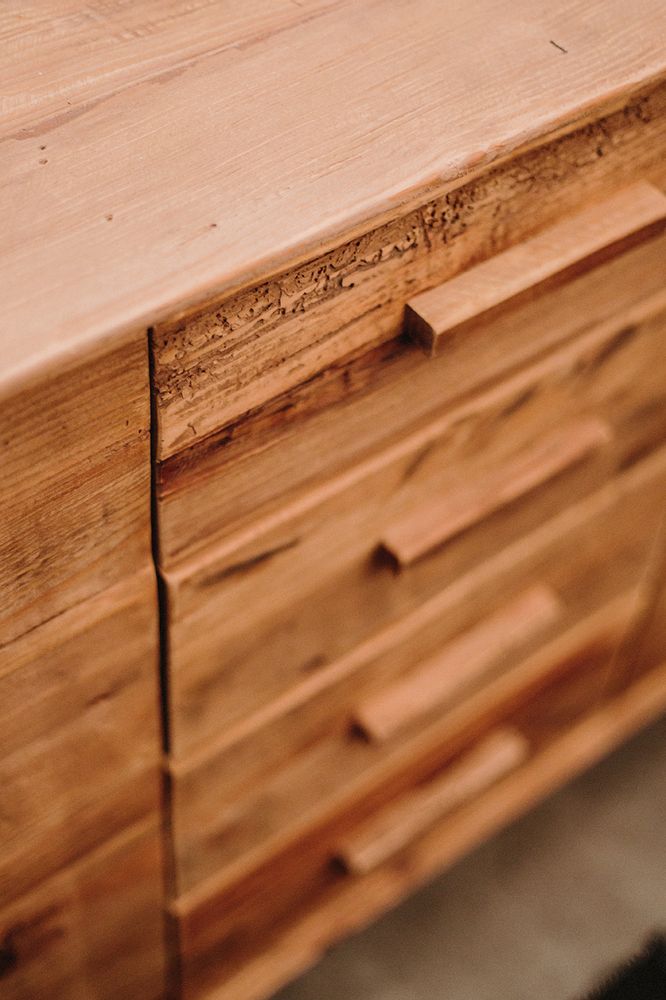 Sideboards - Sideboard made of recycled pine GANGES - MISTER WILS
