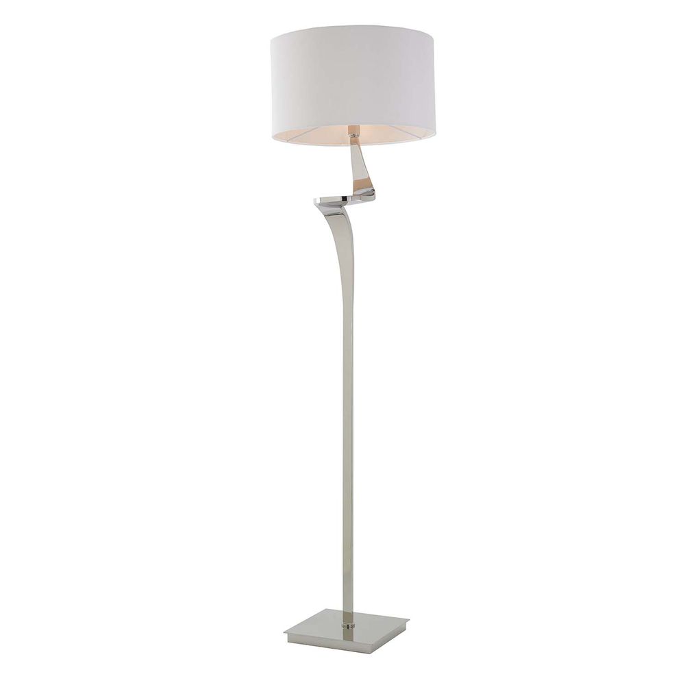 Floor lamps - Enzo Nickle Floor Lamp - RV ASTLEY LTD