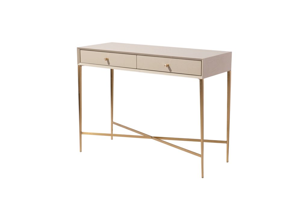 Console table - Finley Console Table in Ceramic Grey Finish - RV ASTLEY LTD