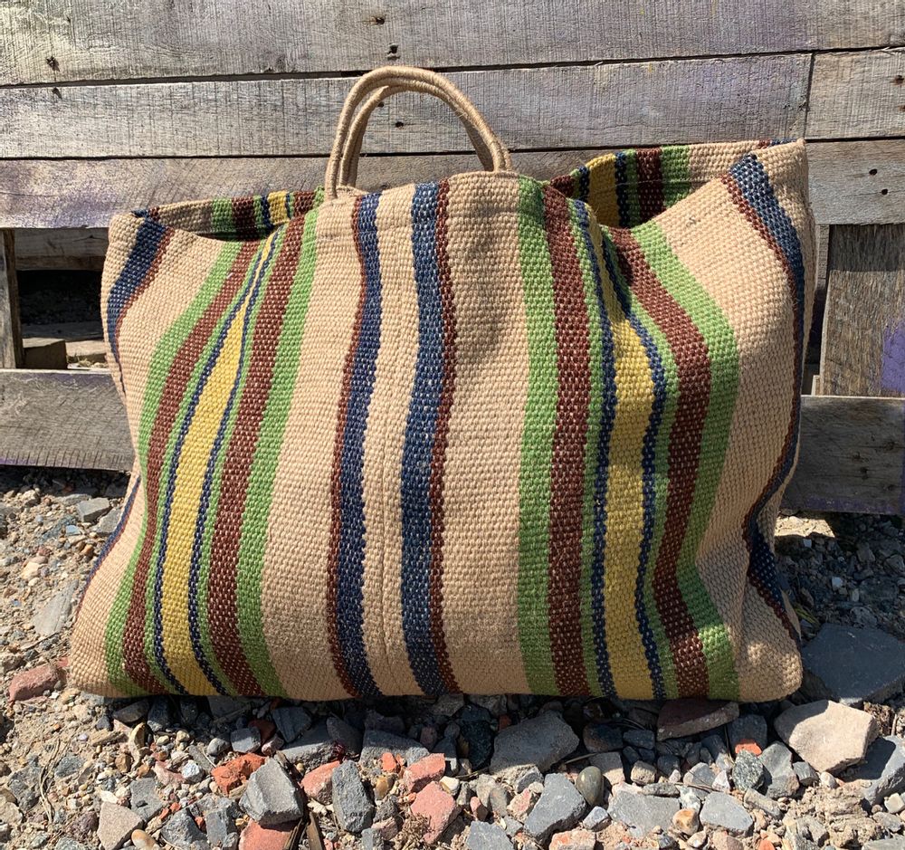 Bags and totes - Extra Large Jute Poresh Hold-all - MAISON BENGAL