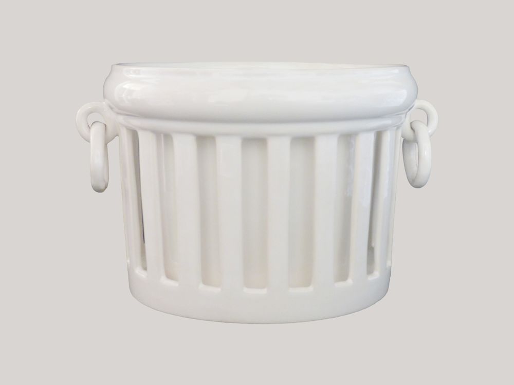 Flower pots - Openwork Empire planter with interior - BOURG-JOLY MALICORNE