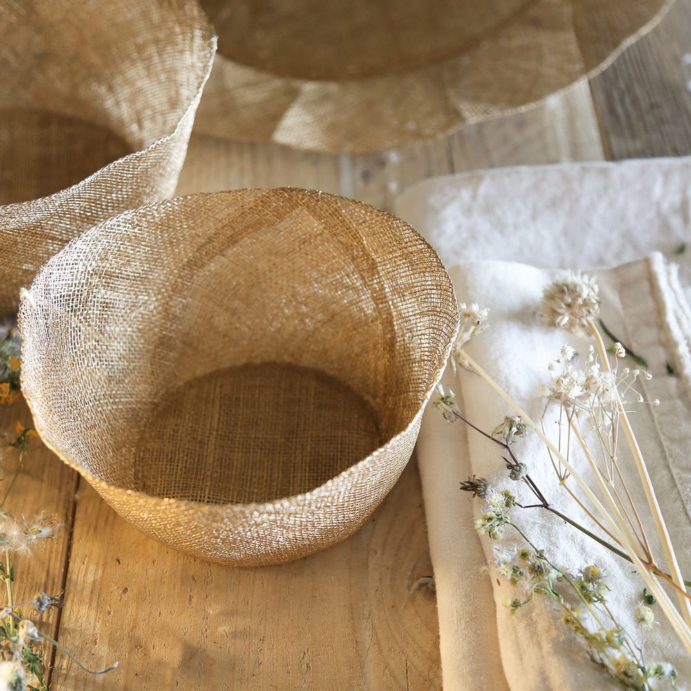 Corbeilles - Paniers 100% abaca  - FIORIRA UN GIARDINO SRL