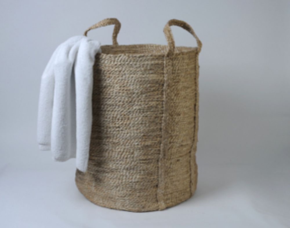 Shopping baskets - Round jute basket - MAISON BENGAL