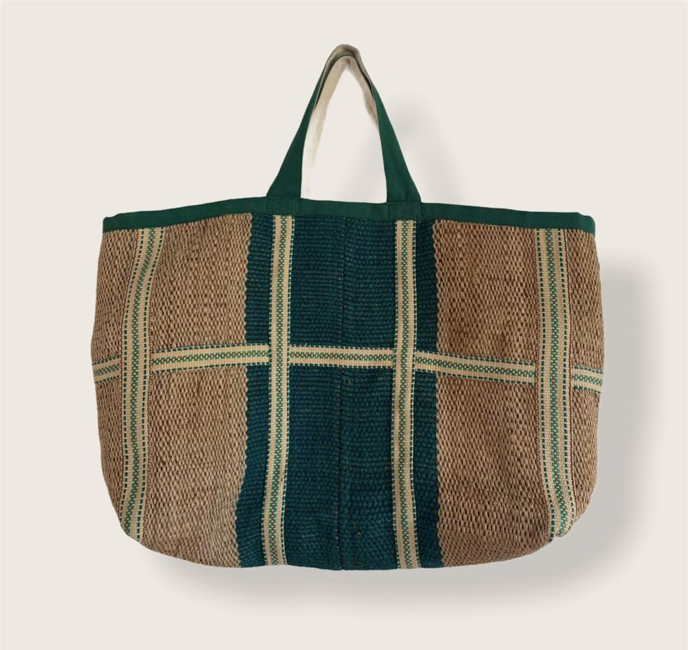 Sacs et cabas - Sac en toile de jute naturelle à la main - MAISON BENGAL