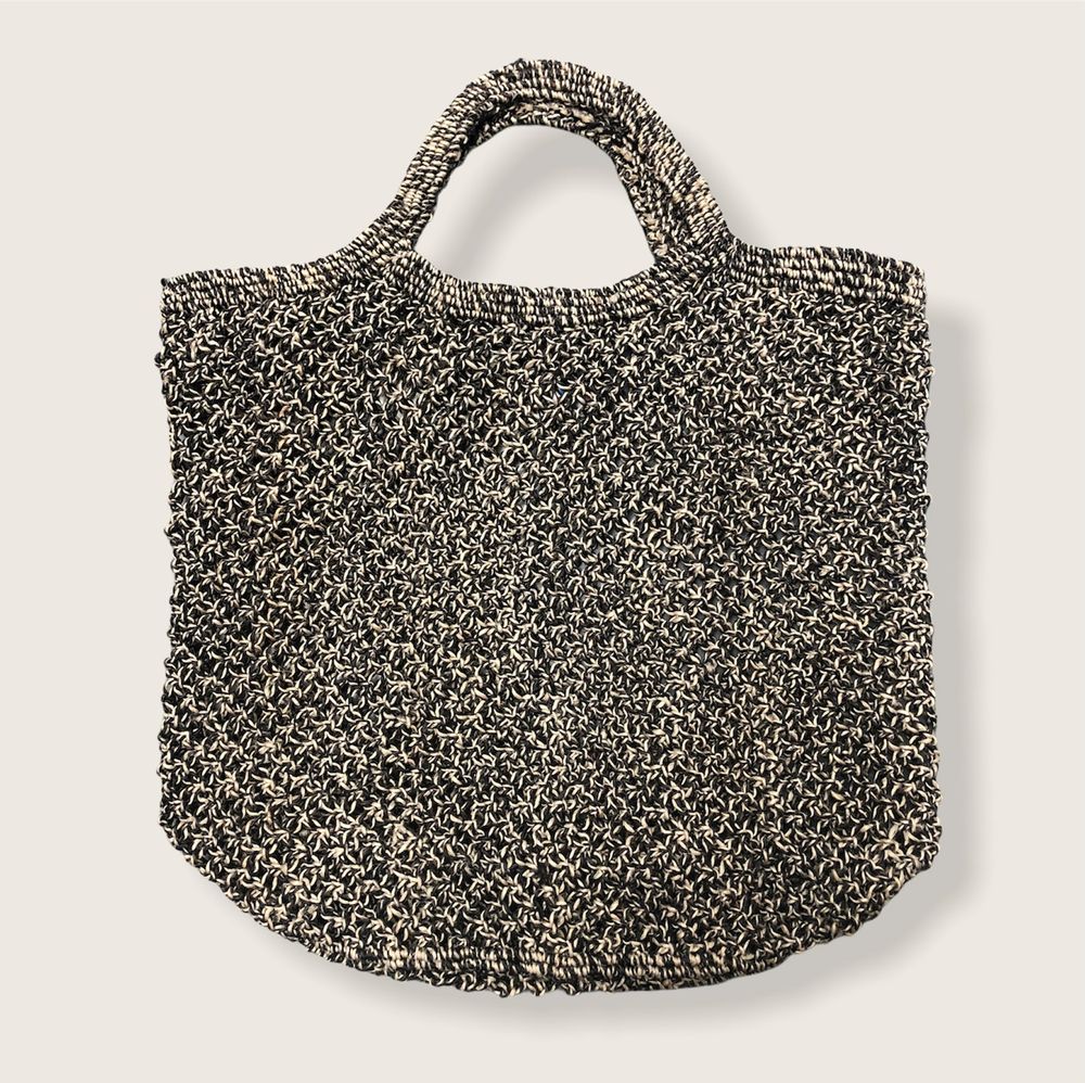 Bags and totes - Jute macramé shopping bag - mixed cord - MAISON BENGAL