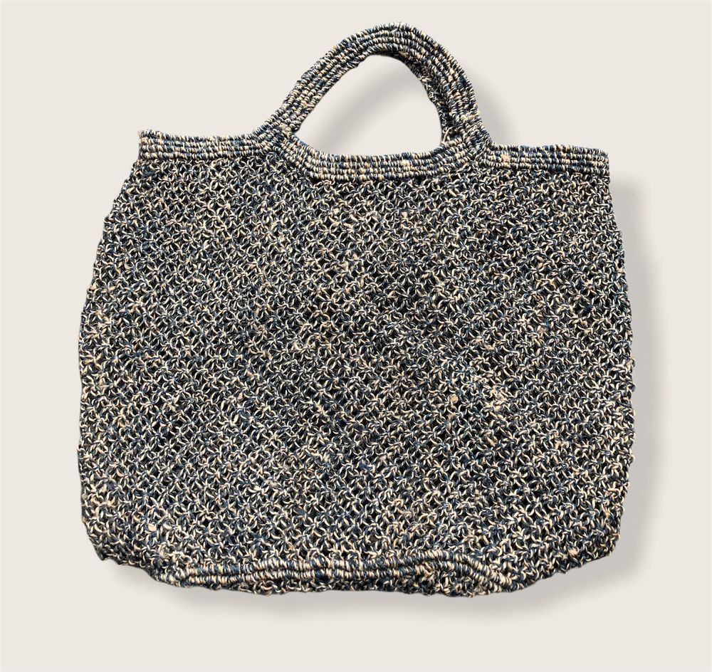Bags and totes - Jute macramé shopping bag - mixed cord - MAISON BENGAL