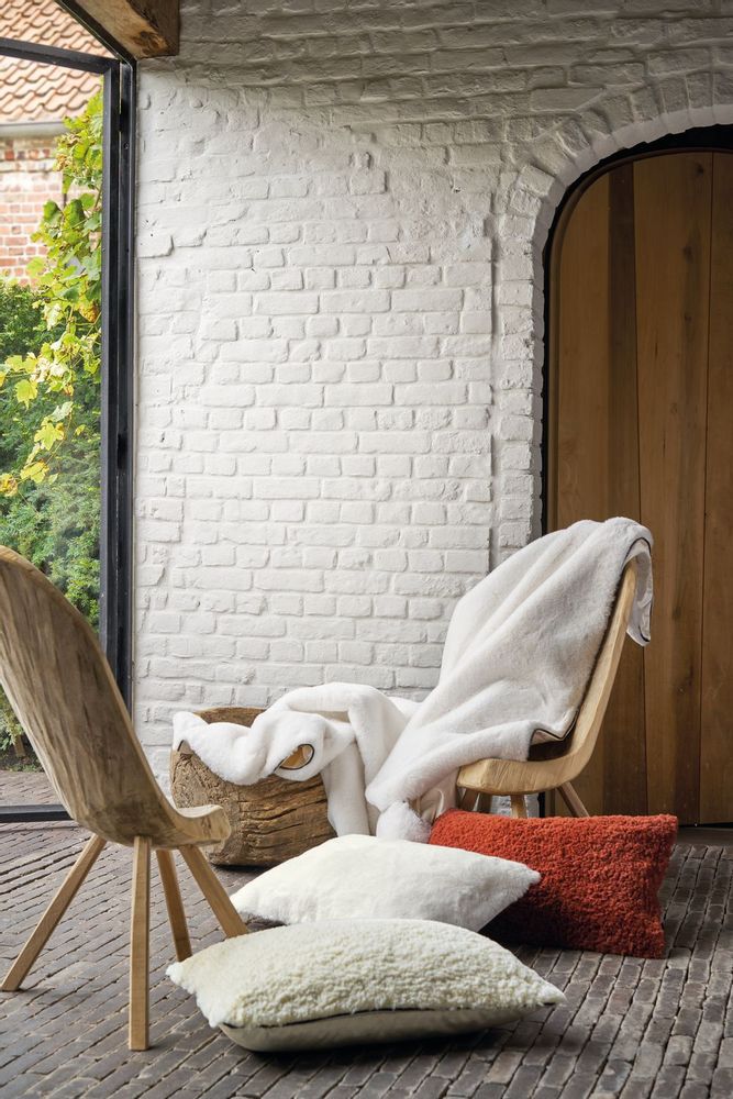 Throw blankets - PLAID LAPONIE 53’’ x 79’’ - MAISON CASAMANCE