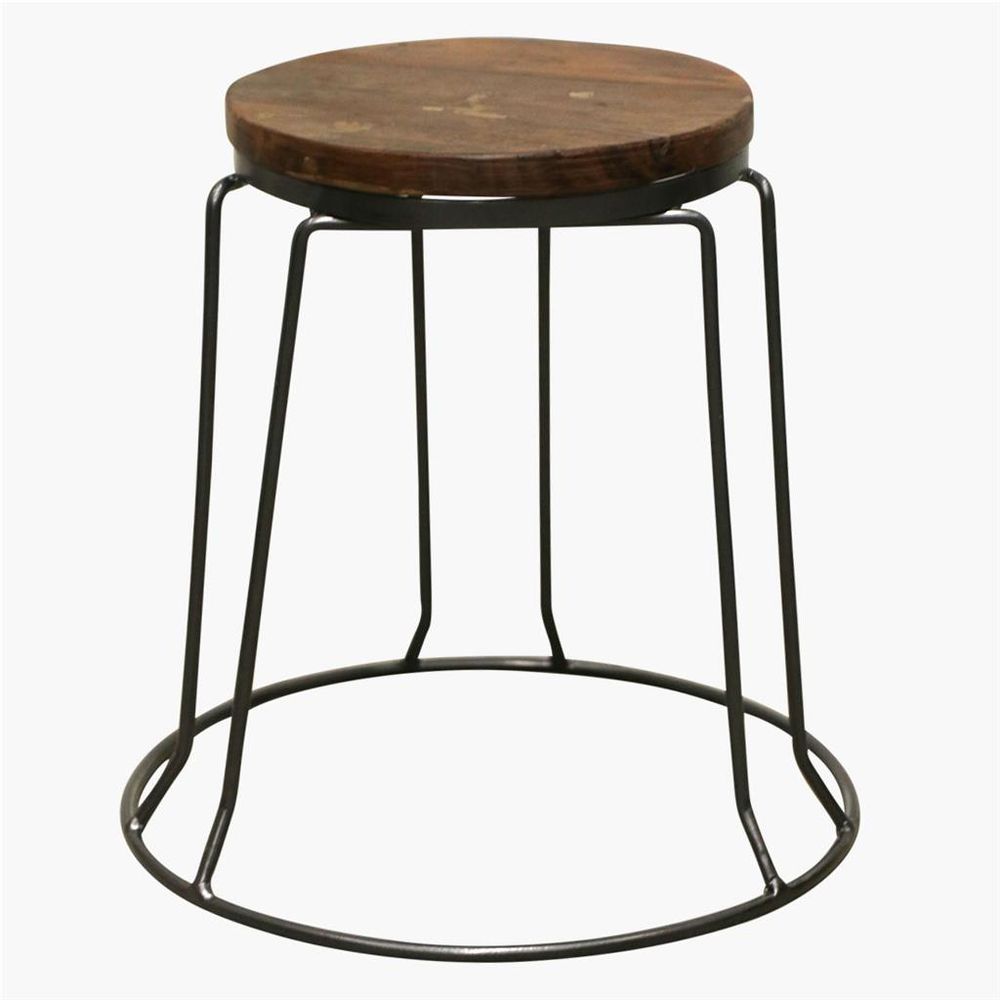 Tabourets - Tabouret en fer empilable - RAW MATERIALS