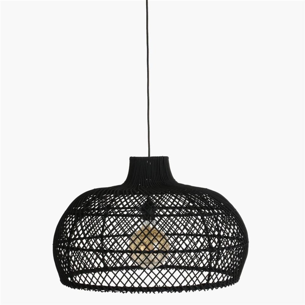Hanging lights - Maze lamp natural & black - RAW MATERIALS