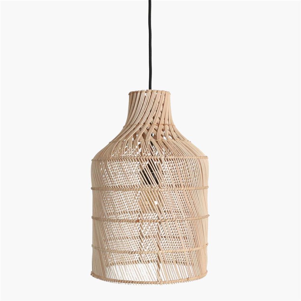 Hanging lights - Maze lamp bottle natural small & large - RAW MATERIALS