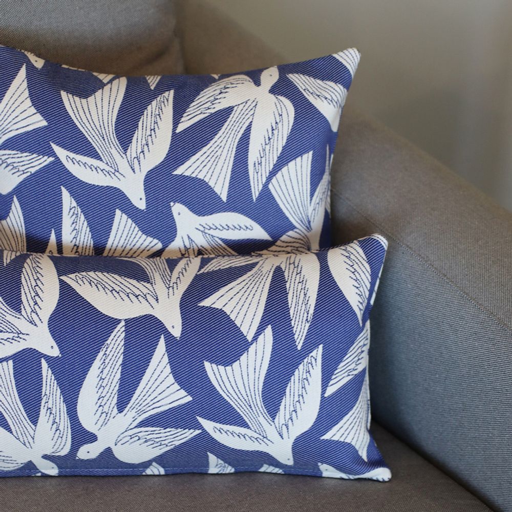 Coussins textile - Housse de coussin en coton Bakea Ink - LA MAISON JEAN-VIER